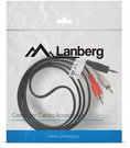 Lanberg Cable Minijack - 2x Chinch M/M 1.5M
