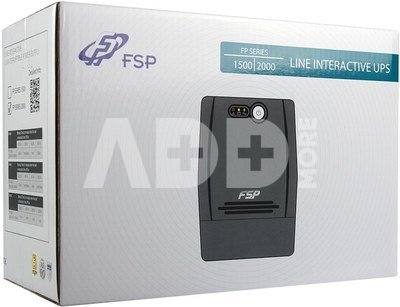 Fortron FSP UPS FP-1500/ 1500VA, 900W/ AVR/ 4 Schuko Output Sockets/ 312J Surge Protection