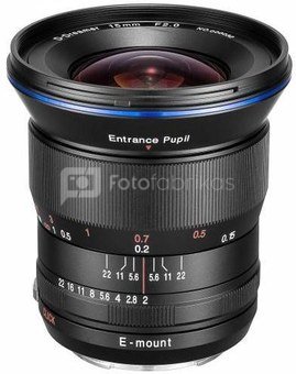 Laowa Lens D-Dreamer 15 mm f / 2.0 Zero-D for Sony E