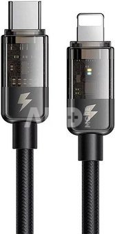 Mcdodo CA-3161 USB-C to lightning cable, 1.8m (black)