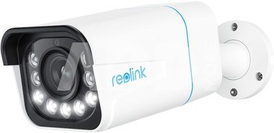 Reolink | 4K Smart PoE Camera with Spotlight and Color Night Vision | P430 | Bullet | 8 MP | 2.7-13.5mm | IP67 | H.265 | Micro SD, Max. 256 GB