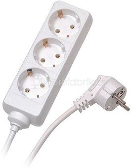 Vivanco extension cord 3 sockets 1.4m, white (28254)