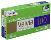 1x5 Fujifilm Velvia 100 120 New