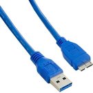 4world 4World Cable USB 3.0 AM-Micro BM 5,0m blue