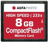 AgfaPhoto Compact Flash 8GB High Speed 233x MLC