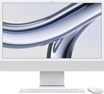 Apple iMac 24” 4.5K Retina, Apple M3 8C CPU, 8C GPU/8GB/256GB SSD/Silver/INT Apple