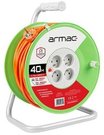 Armac Extension cable reel 40M 4X2P+Z 16A 3680W 3x1.5MM H05VV-F