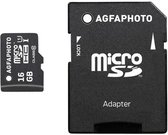 AgfaPhoto Mobile High Speed 16GB MicroSDHC Class 10 + Adapter