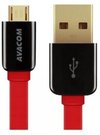 AVACOM MIC-40R USB CABLE - MICRO USB, 40CM, RED