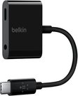 Belkin Adapter USB-C for USB-C/3,5mm Audio 13cm black