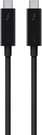 Belkin Thunderbolt™ 3 Cable (USB-C™ to USB-C), 100W, 2m, Black