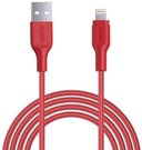 CABLE LIGHTNING TO USB CB-AL2/2M RED LLTS#148184 AUKEY