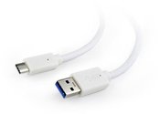 CABLE USB-C TO USB3 3M WHITE/CCP-USB3-AMCM-W-10 GEMBIRD