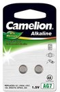 Camelion AG7/LR57/LR926/395, Alkaline Buttoncell, 2 pc(s)