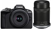 Canon EOS R50 + RF-S 18-45mm F4.5-6.3 IS STM + RF-S 55-210mm F5-7.1 IS STM+CASHBACK 100€
