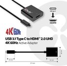 CLUB 3D USB 3.1 Type C-HDMI 2.0 Adapter