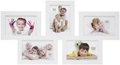 Deknudt S65SY1 Gallery 5x10x15 Wooden white for 5 Photos