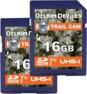 DELKIN TRAIL CAM SDHC (V10) 16GB (2PK)
