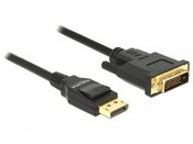 Delock Cable DisplayPort - DVI -D M/M 2M black