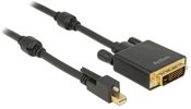 Delock Cable DisplayPort MINI(M) V1.2 - DVI-D(M) 5m