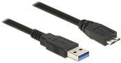 Delock Cable USB 3.0 1.5m micro AM-BM black