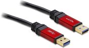 Delock Cable USB-A M/M 3.0 2m black premium
