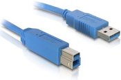 Delock Cable USB-A(M)-USB-B(M) 3.0 1.8 m blue