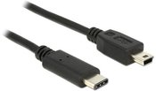 Delock Cable USB-C(M)-US B MINI(M) 2.0 0.5m