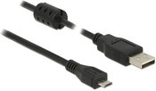 Delock Cable USB MICRO(M) -USB-A(M) 2.0 2m