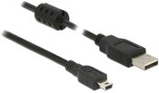 Delock Cable USB MINI(M)- USB-A(M) 2.0 1m black