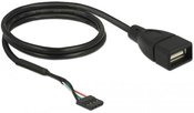 Delock Cable USB PIN HEAD ER(F) 4 PIN-USB-A