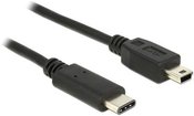 Delock Cable USB Type-C(M)-MINI B(M) 2.0 1m