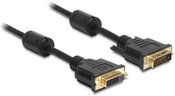 Delock DVI-D extension cable (24 + 1) 3m dual link + ferrite