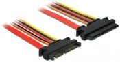 Delock SATA 22 PIN extension cable M / F 20 cm 3.3V + 5V + 12V