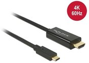 Delock USB Cable CM - HDMI 1m 4K 60 Hz (alternative mode DP)