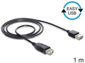 Delock USB Cable Extension AM-AF EASY-USB 1m