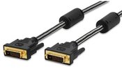 EDNET Connection cable DVI-D DualLink WQXGA 30Hz Typ DVI-D (24+1)/DVI-D (24+1) M/M black 2m