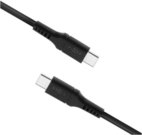 Liquid Silicone Cable USB-C/USB-C, 1.2m, 60W | FIXDLS-CC12-BK | Black