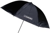 Caruba Flash Umbrella   109 cm (white + black cover)