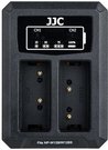 JJC Fuji DCH NPW126 USB Dual Battery Charger (voor Fuji NP W126 accu)