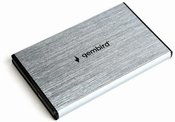 Gembird Housing for disks 2.5 USB3.0 / aluminum / gray