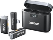 Godox WES USB C 2X Transmitter Receiver Charger Kit