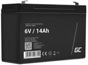 Green Cell Battery AGM 6V 14Ah