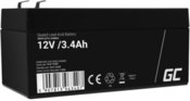 Green Cell Battery AGM VRLA 12V 3.4Ah