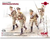 Icm WWI Russian Infantry ( 4 figures)