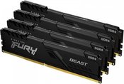 Kingston Memory DDR4 Fury Beast 32GB(4*8GB)/3200 CL16