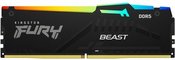 Kingston Memory DDR5 Fury Beast RGB 16GB(1*16GB)/6000 CL40