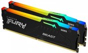Kingston Memory DDR5 Fury Beast RGB 16GB(2*8GB)/4800 CL38