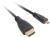 Lanberg Cable HDMI(M)-HDMI micro v1.4CA-HDMI-12CC-0018-BK