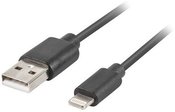 Lanberg Cable Lightning - USB-A M/M 3m black